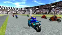 Super Hero Moto Highway Bike Racer Games Screen Shot 4