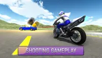 Bike Shooting Mission Games Screen Shot 1