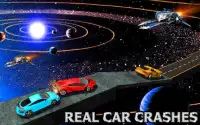 Impossible Car Space Track Race Screen Shot 2