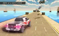 Falling Car Vs Driving Car: Muscle Car Drag Racing Screen Shot 9