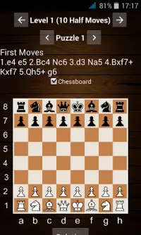Blindfold Chess Training - Cla Screen Shot 1