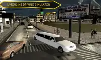 Limo City Driving Simulator 3D Screen Shot 2