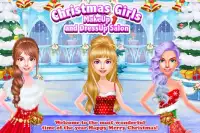 Christmas Makeup And DressUp Salon Screen Shot 0