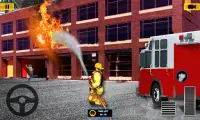 Fire Fighter Truck Simulator 2020 - Fire Truck Screen Shot 2