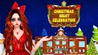 Christmas Night Celebration Girl Spa & Decor Game Screen Shot 0