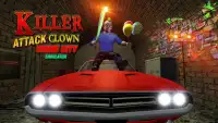 Killer Clown Attack - Crime City Simulator 2018 Screen Shot 3