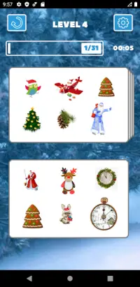 Twins New Year 2021 - Find & Connect Pair Game Screen Shot 6