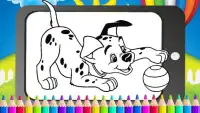 Coloring Paww Dog Game Screen Shot 7