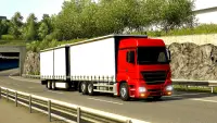 Truck Simulator Cargo truck driver Euro Truck Game Screen Shot 0