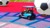 Superheroes Golf Car Offside Stunts Screen Shot 5