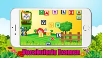ABC 123 Kids Vocabulario Fónica Rastreo Ortografía Screen Shot 7