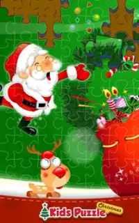 Christmas Puzzles: Kids Jigsaw Screen Shot 0
