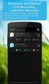 CallRec CRM: Customers, tasks Screen Shot 0