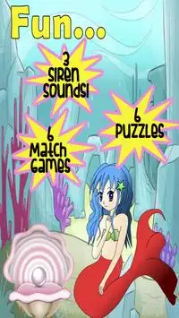 Mermaid Games for Free : Girls Screen Shot 6