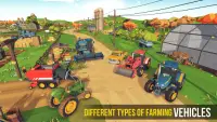 Tractor Farming Game in Village 2019 Screen Shot 2