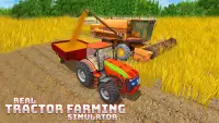 Jeu de simulation de tracteur réel 2018 en 3D Screen Shot 2