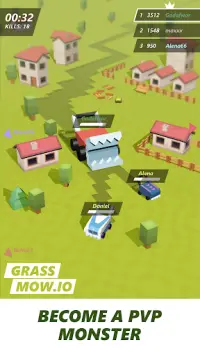 Grass mow.io - survive Screen Shot 4