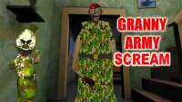 Commando Granny Army Mod:Horror Military Game 2020 Screen Shot 0