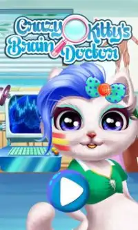 Crazy Kitty's Brain Doctor Screen Shot 0