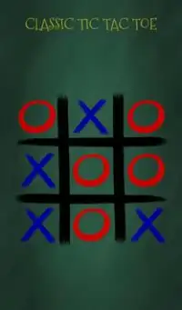 Classic Tic Tac Toe Screen Shot 0