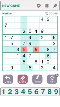 Sudoku Star: Brain Puzzle Game Screen Shot 2