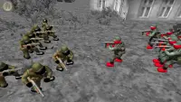 Çöp Adam Savaşı simülatörü WW2 Screen Shot 2