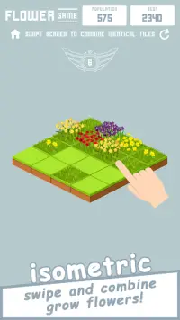 Flower Game - Garden Themed Merge Puzzle Screen Shot 1