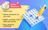 Sudoku Adventure - Train your brain and have fun Screen Shot 0