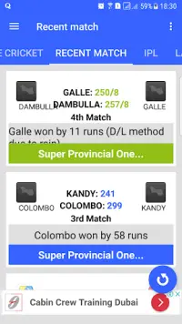 Daily Live Cricket Screen Shot 3
