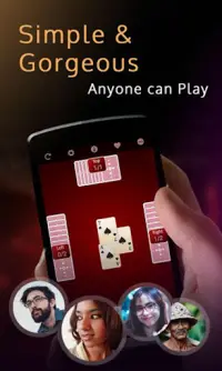 Spades Offline - Card Game Master Screen Shot 2