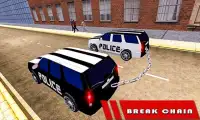 Police Chained Cars – Ramp Jeep Car & Bus Driving Screen Shot 3