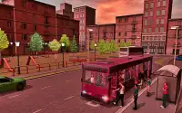 Bus Traffic City Racer 3D Free Screen Shot 0