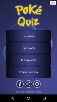 Quiz for Pokemon - I generation Screen Shot 0