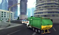 Garbage Truck Simulator 2016 Screen Shot 1