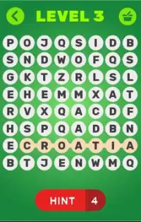 Word Search for Countries of the World Screen Shot 2