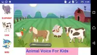 Animal Sounds For Kids Screen Shot 3