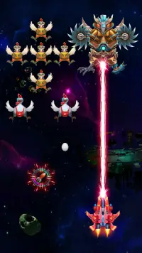 Galaxy Attack: Chicken Shooter Screen Shot 4