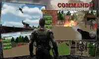 Comando francotirador3D Guerra Screen Shot 0