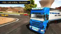 tiền Euro Xe tải Giả lập 2018 - Truck Simulator Screen Shot 5