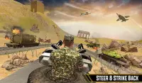 US Army Train Gunship Attack : Train Driving Games Screen Shot 7