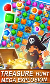 Pirate Jewels Treasure - Jewel Matching Blast Screen Shot 1