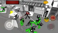 Stickman de lucha ninja Screen Shot 0