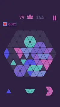 Trigon : Triangle Block Puzzle Screen Shot 3