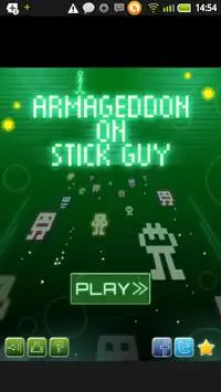 Armageddon on Stick Guy Screen Shot 0