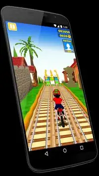 Shiva Run Subway Games Screen Shot 2