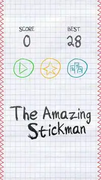 The Amazing Stickman Screen Shot 2