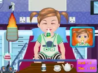 Grippe Arzt Mädchen Spiele Screen Shot 1