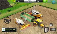 tractor cosechadora agricultor Screen Shot 2