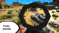 Pixel Shooter - the block sniper battle Screen Shot 0