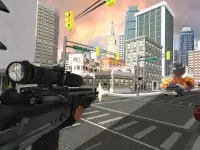 Sniper Herói Crime Cidade Survival: Atirador Jogo Screen Shot 4